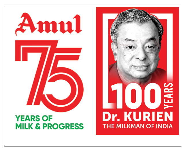 100 years of Dr.Kurien "THE MILKMAN OF INDIA"