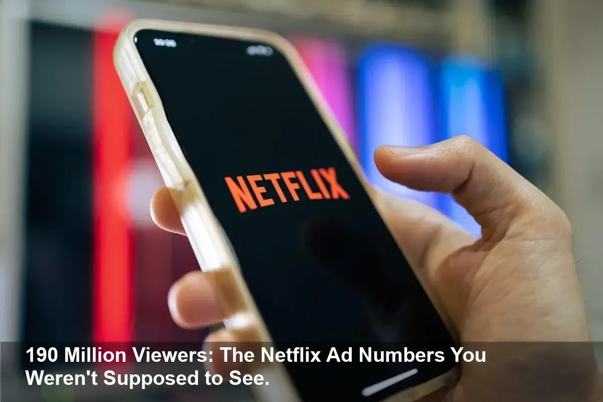 Netflix Ditches Old Metric, Revealing a Shocking 190M Ad Viewers—Are Advertisers Being Misled?