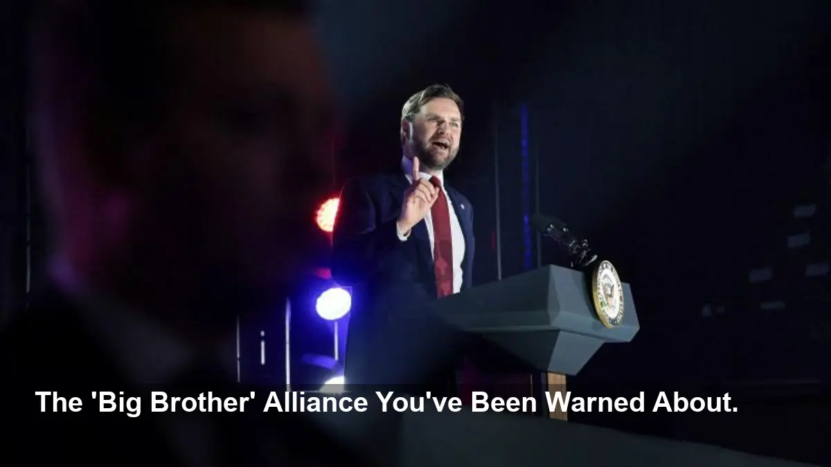 JD Vance's Palantir Nightmare: Is MAGA's Worst Fear About Big Tech Surveillance Coming True?