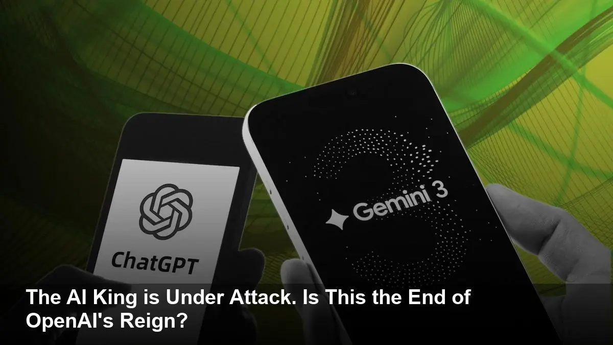 OpenAI's AI Dominance Is CRUMBLING - Are Rivals Like Google Already Ahead? Don't Get Left Behind.