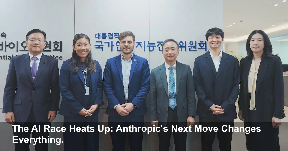 Anthropic's Shock Move: Why This OpenAI Rival is Betting Big on Korea (You Won't Believe Why)