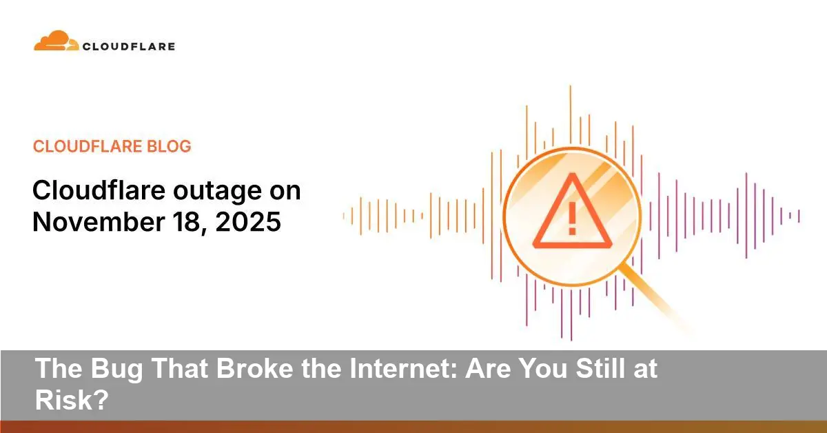 Widespread Cloudflare Failure: The Shocking Reason Millions Couldn't Access Websites