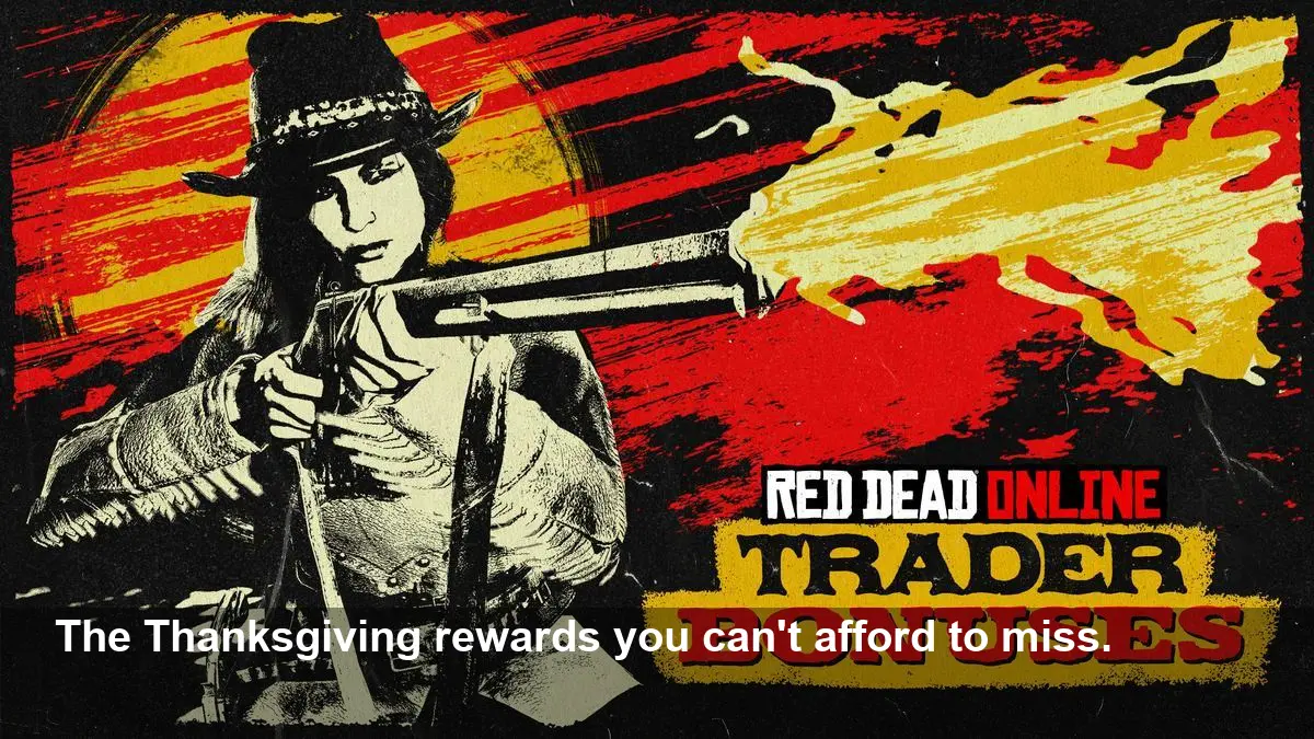 Don't Let These Red Dead Online Thanksgiving Rewards Get Away!