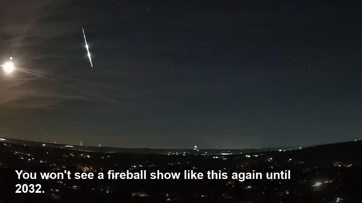 You'll Regret Missing This: Rare Fireball Display Peaks Tonight Despite Full Moon. Don't Be The One Who Missed Out!