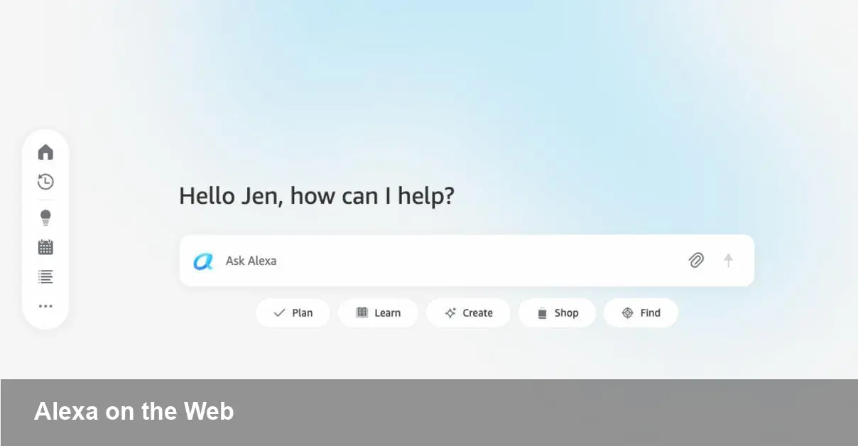 Alexa Plus Web Interface Goes Live on Alexa.com