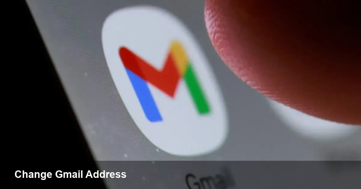 Change Gmail Address, Keep Emails & Google Data