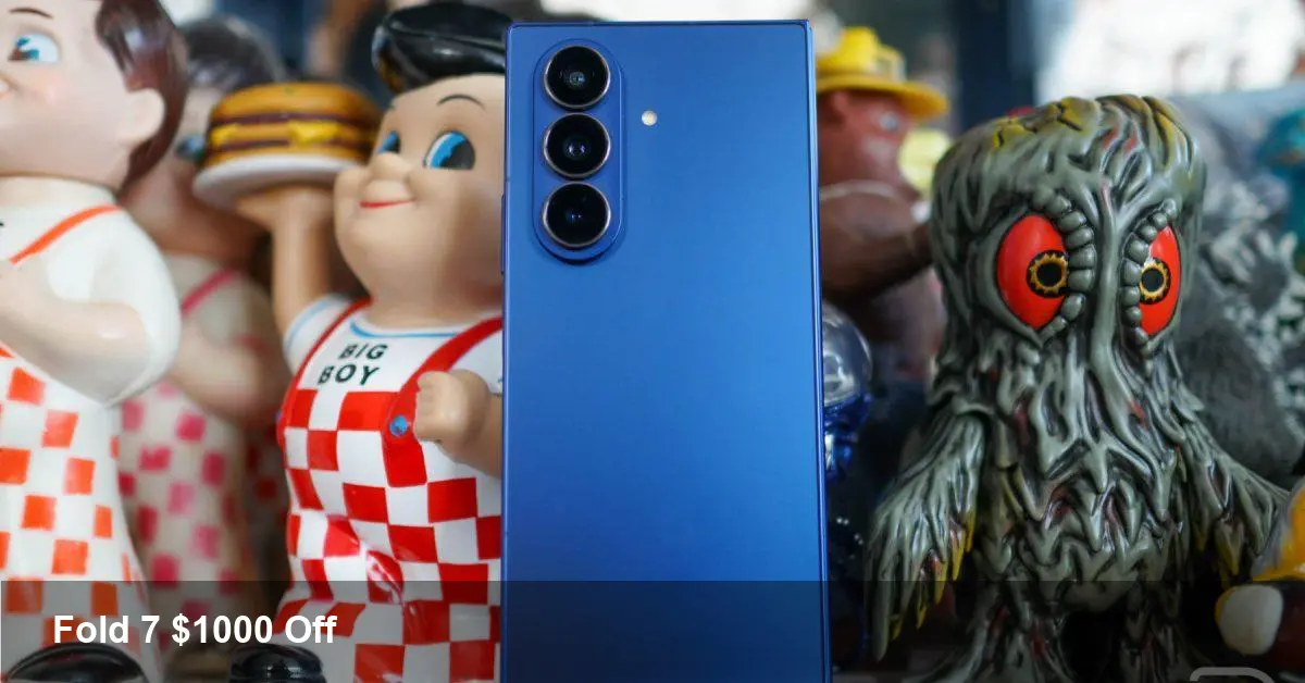 Galaxy Z Fold 7: Up to $1,120 Off + Free Storage