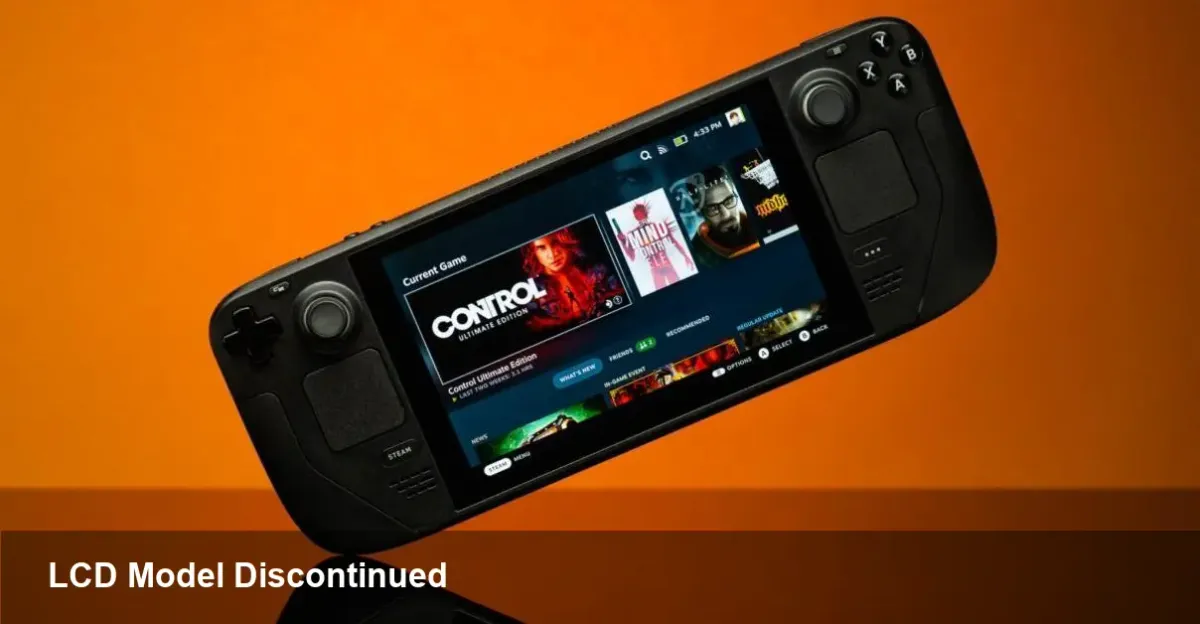 Valve Ends Steam Deck LCD Production