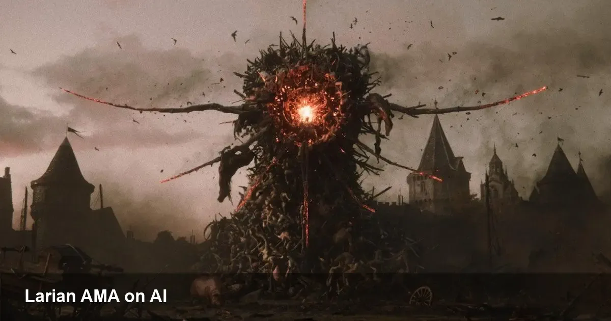 Larian to Host AMA on Generative AI