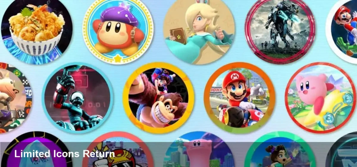 Nintendo Brings Back Switch Online Icons