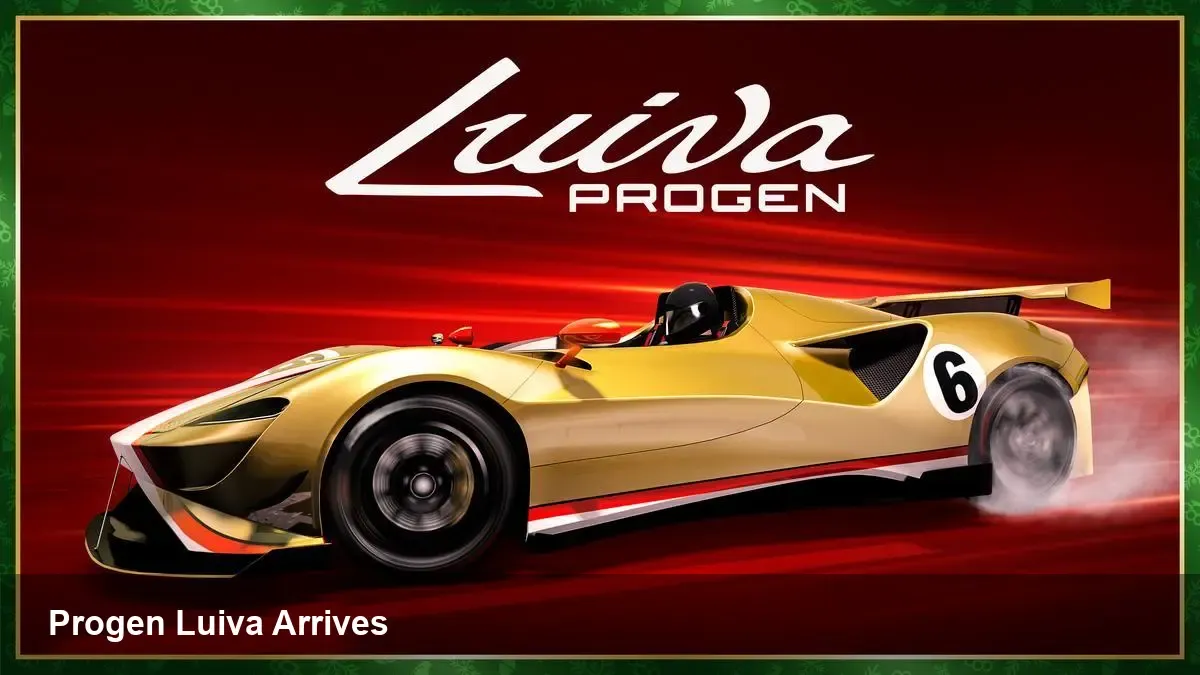 Progen Luiva Lands in GTA Online Holiday Update
