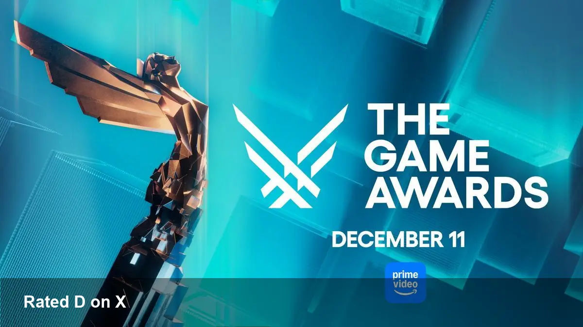 Game Awards 2025 Scores D on X — 404K Votes