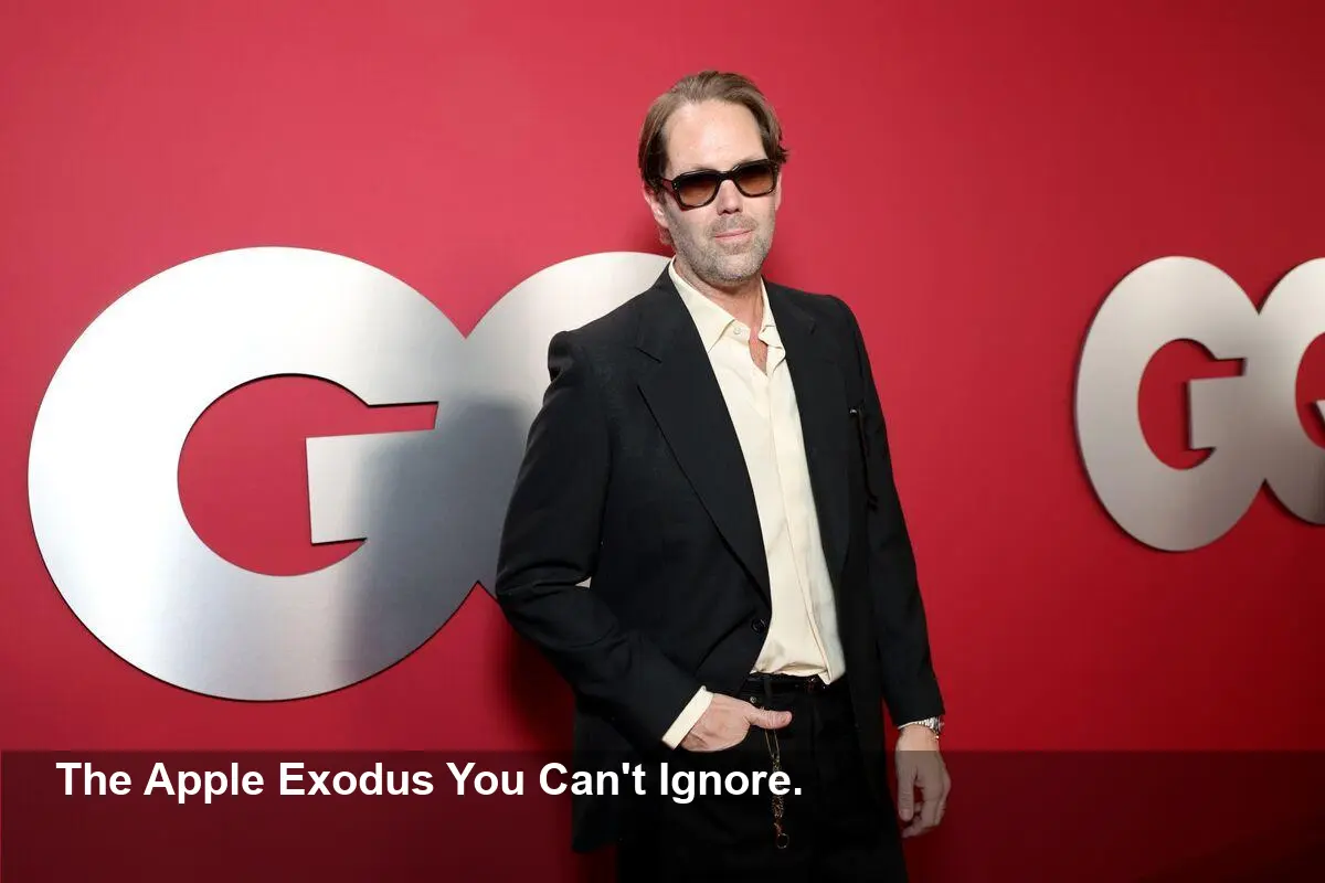 Apple Loses Top Designer Alan Dye to Meta in Shocking Move—Is This the End of an Era?