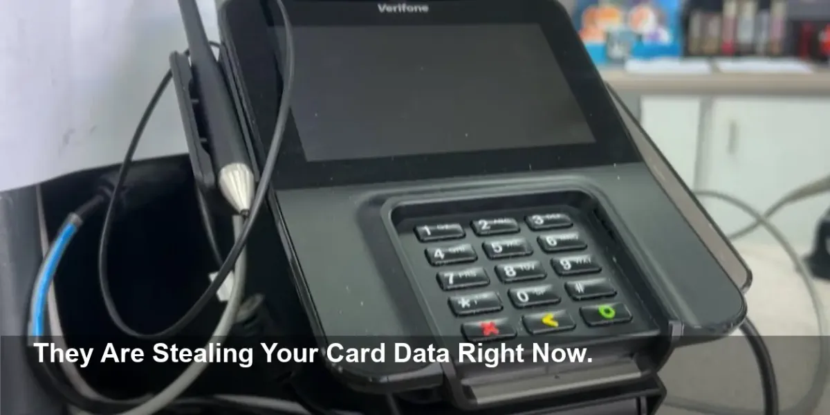 Warning: Your Card Info Is at Risk! Skimmer Found at Cedar Rapids Family Dollar.