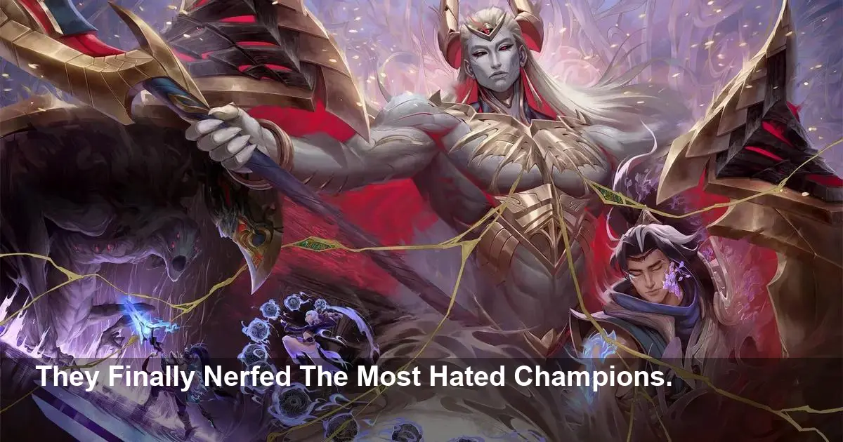 Riot Nerfs Fan-Favorite Champions! Final 2025 Patch Ends Ranked Season - Don't Miss Out!