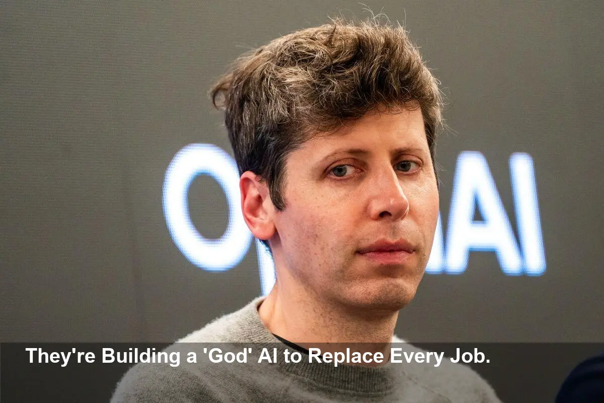 OpenAI's Leaked Plan to Create a 'God' AI Has Experts Warning About Your Job's Future - You Won't Believe Their Real Business Model.
