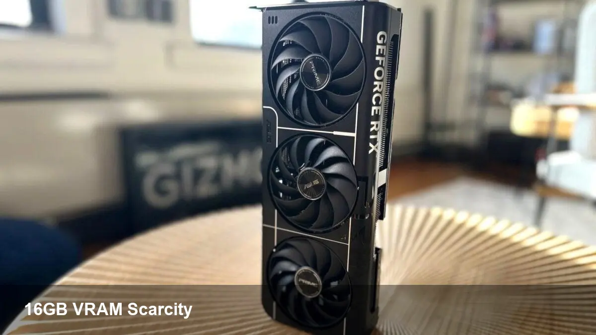 RAM Shortage Threatens Nvidia RTX 5070 Ti