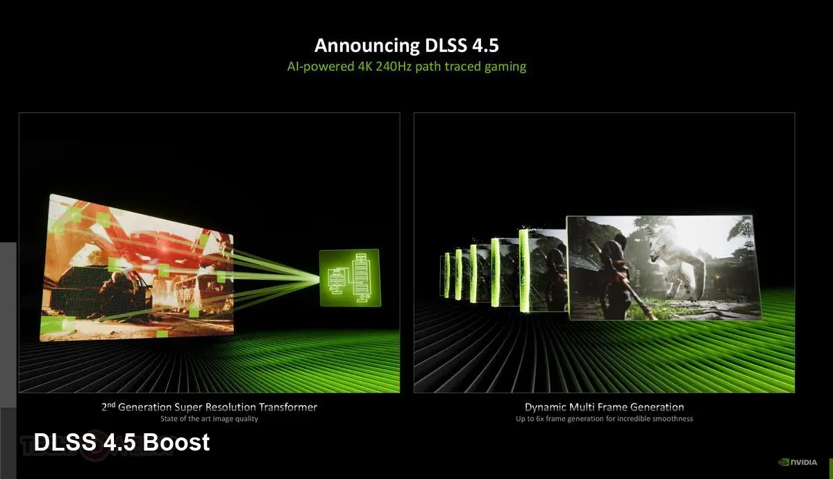 NVIDIA DLSS 4.5: 6x FrameGen & 240 FPS Mode