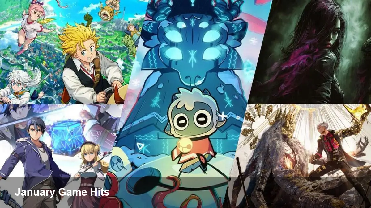 Jan 2026's Biggest Game Releases