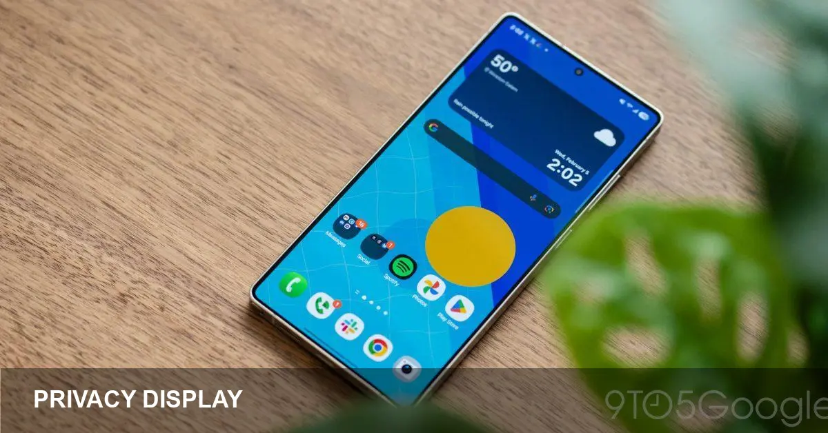 Samsung teases Galaxy S26 Privacy Display