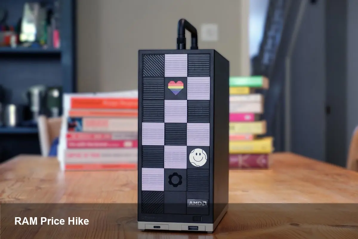 Framework Raises Desktop RAM Prices Up to $460