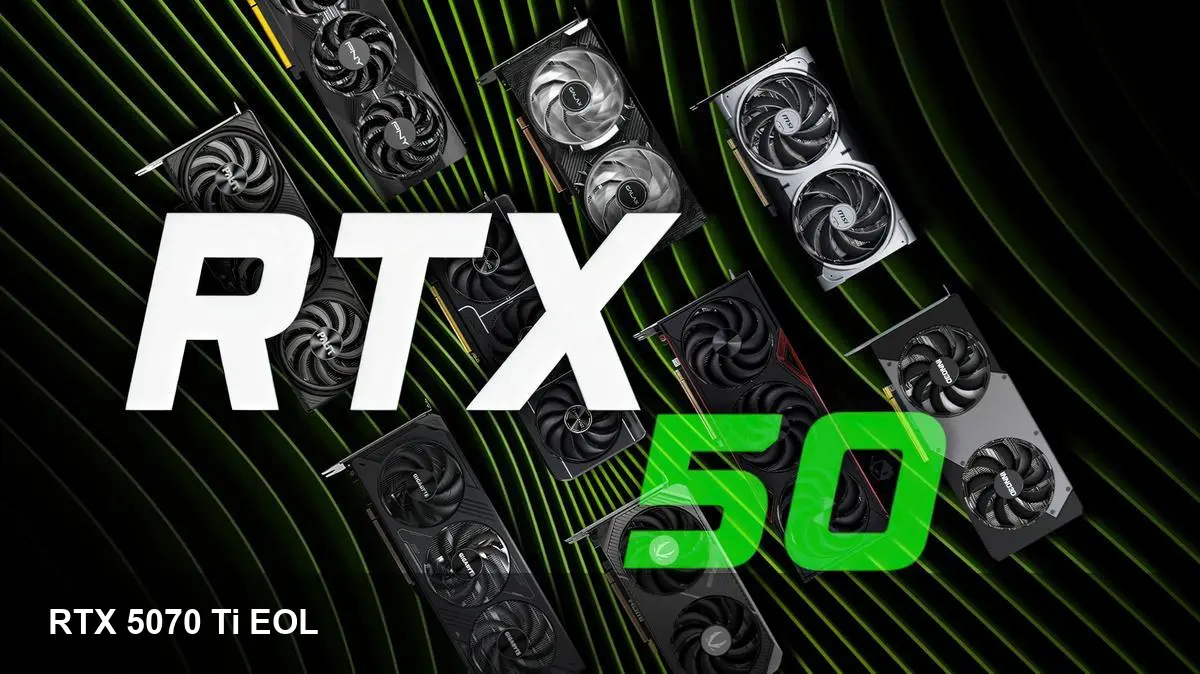 NVIDIA Cuts RTX 5070 Ti Production Amid VRAM Shortage