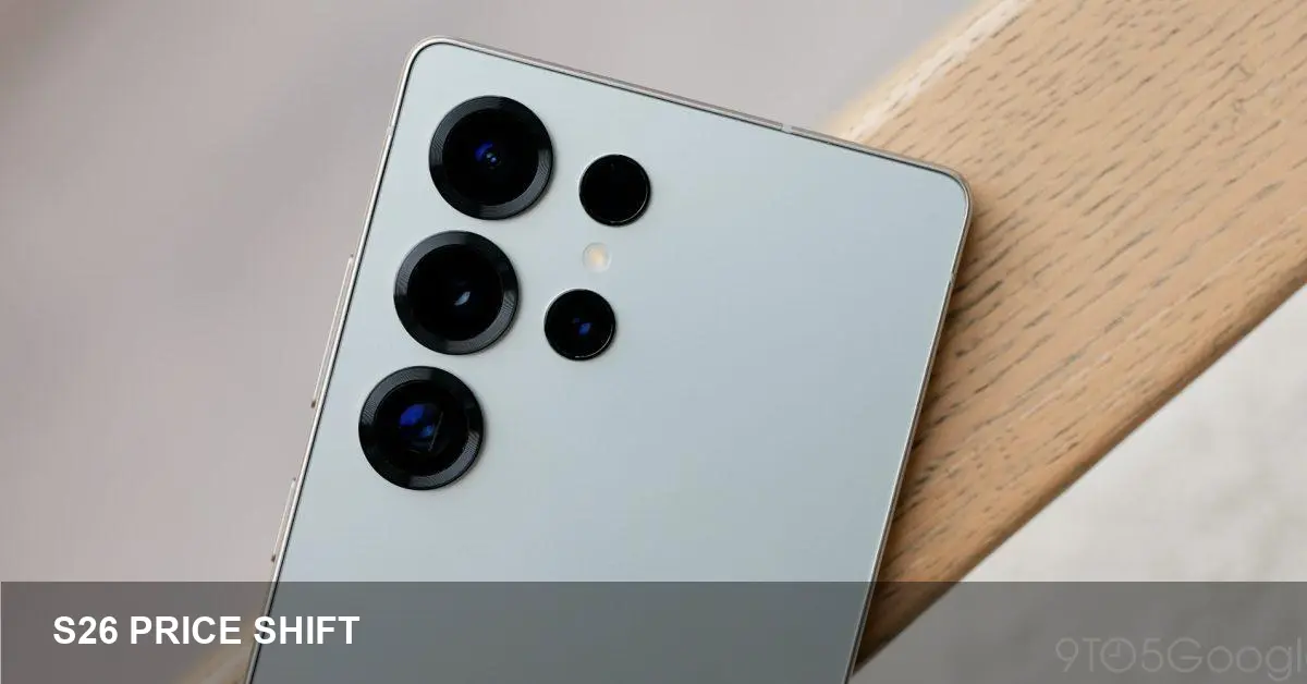 Samsung’s S26: base price up, Ultra becomes cheaper