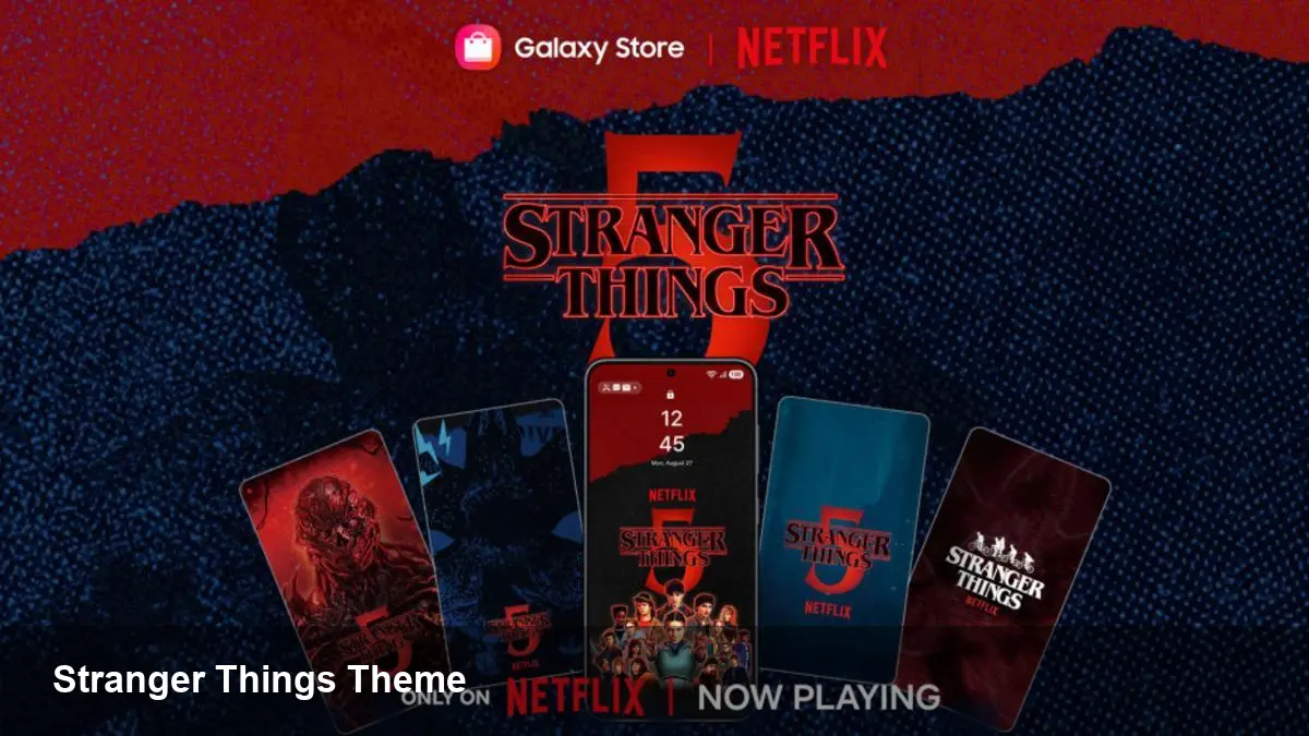 Samsung, Netflix Release Stranger Things Theme