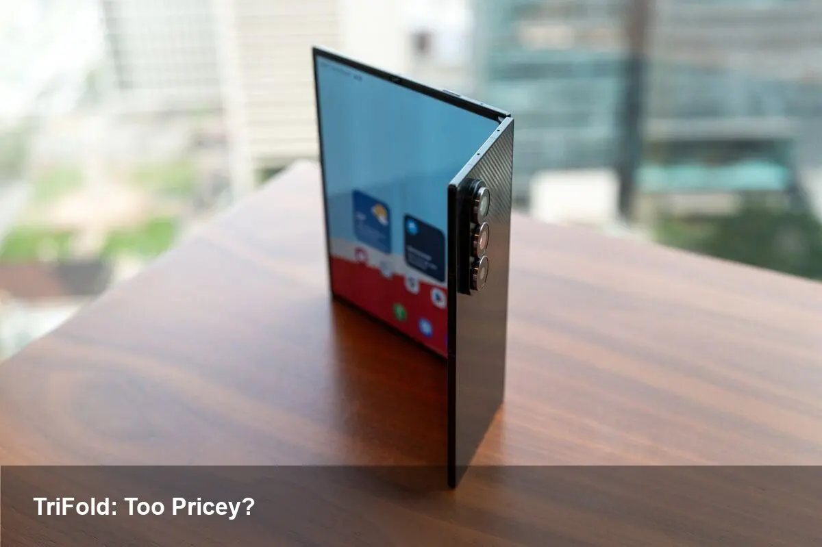 Galaxy Z TriFold: Samsung’s costly trifold phone