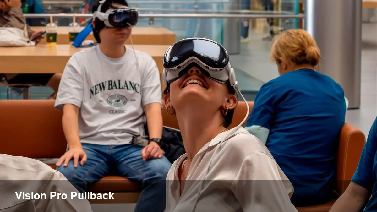 Apple Scales Back Vision Pro Production