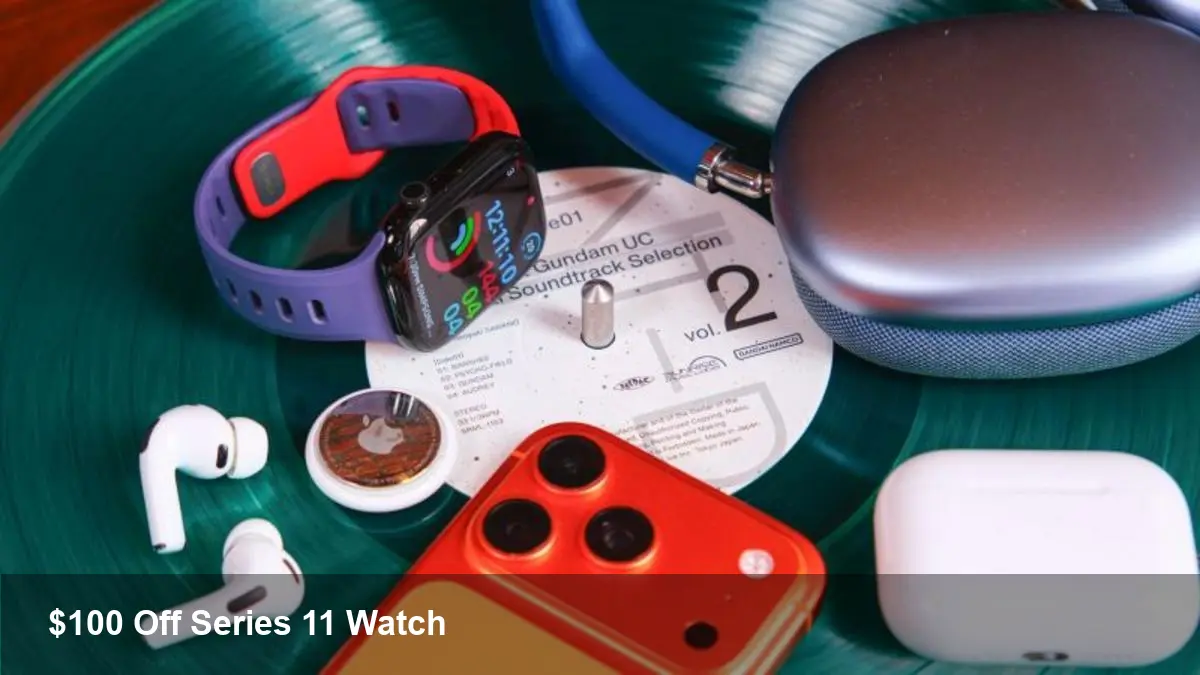 Apple Watch Series 11: $100 Off — Presidents Day Deals