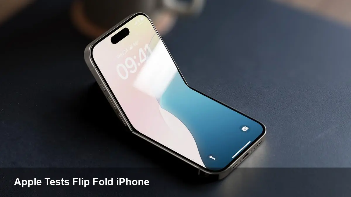 Apple Tests Flip-Style Foldable iPhone