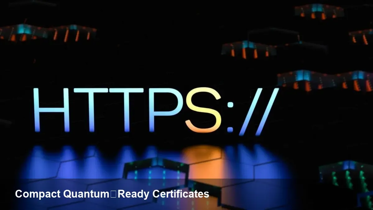 Merkle Tree Certificates: compacting quantum-proof HTTPS