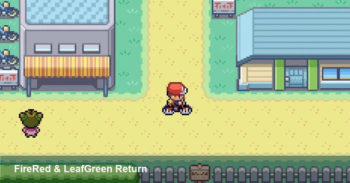 Pokémon FireRed & LeafGreen Return on Switch