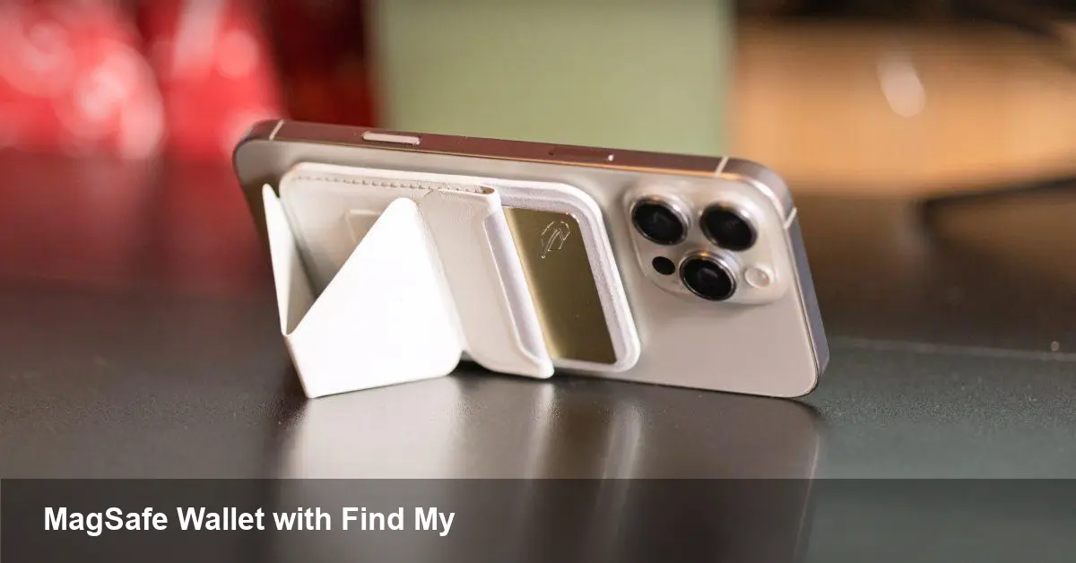 MOFT MagSafe Wallet Adds Find My Support