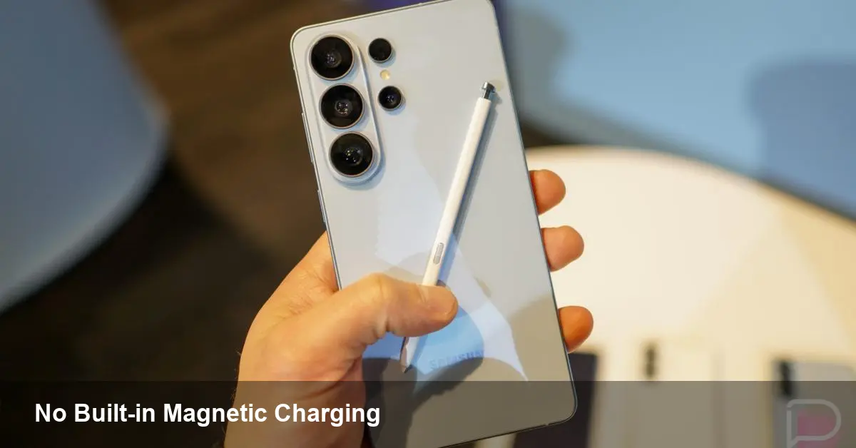 Why Galaxy S26 Ultra Skips Qi2 Magnets