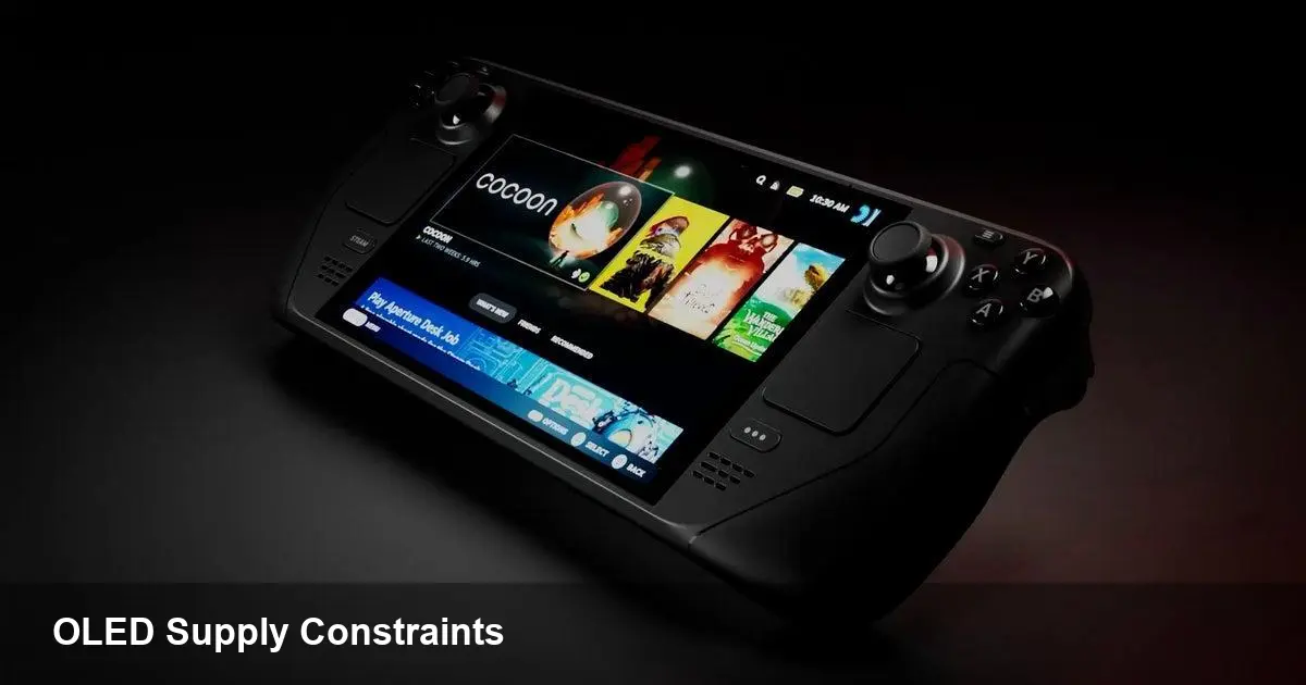 Steam Deck OLED: Availability Hit by Shortages