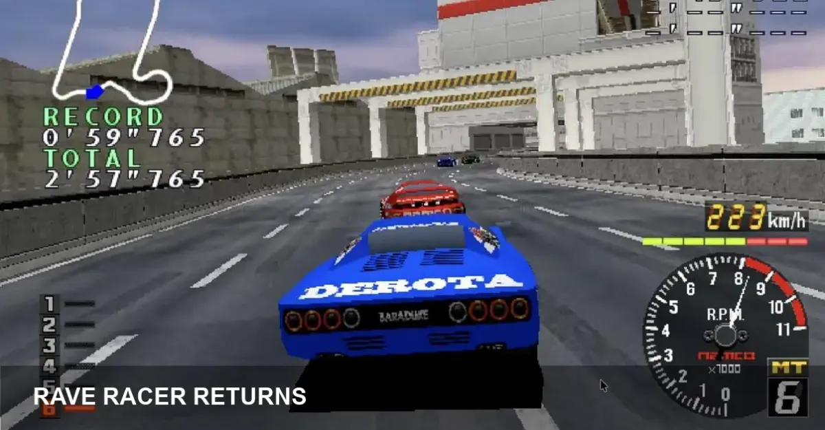 Rave Racer Heads to Consoles After 31 Years