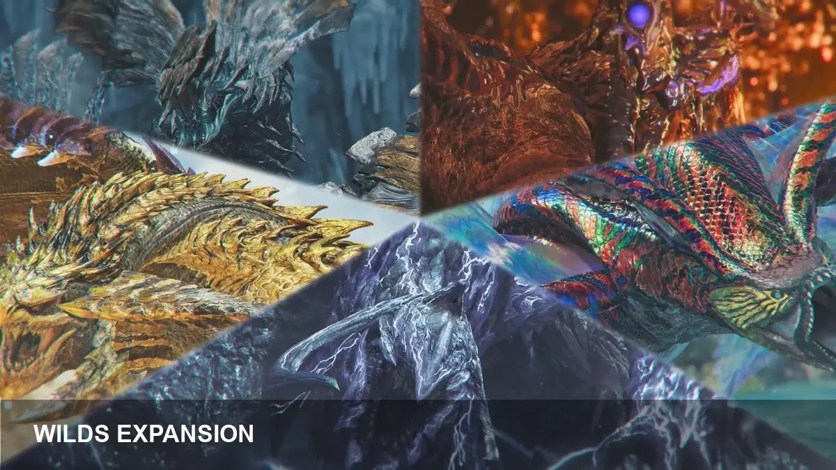 Monster Hunter Wilds expansion; v1.041 lands Feb 18