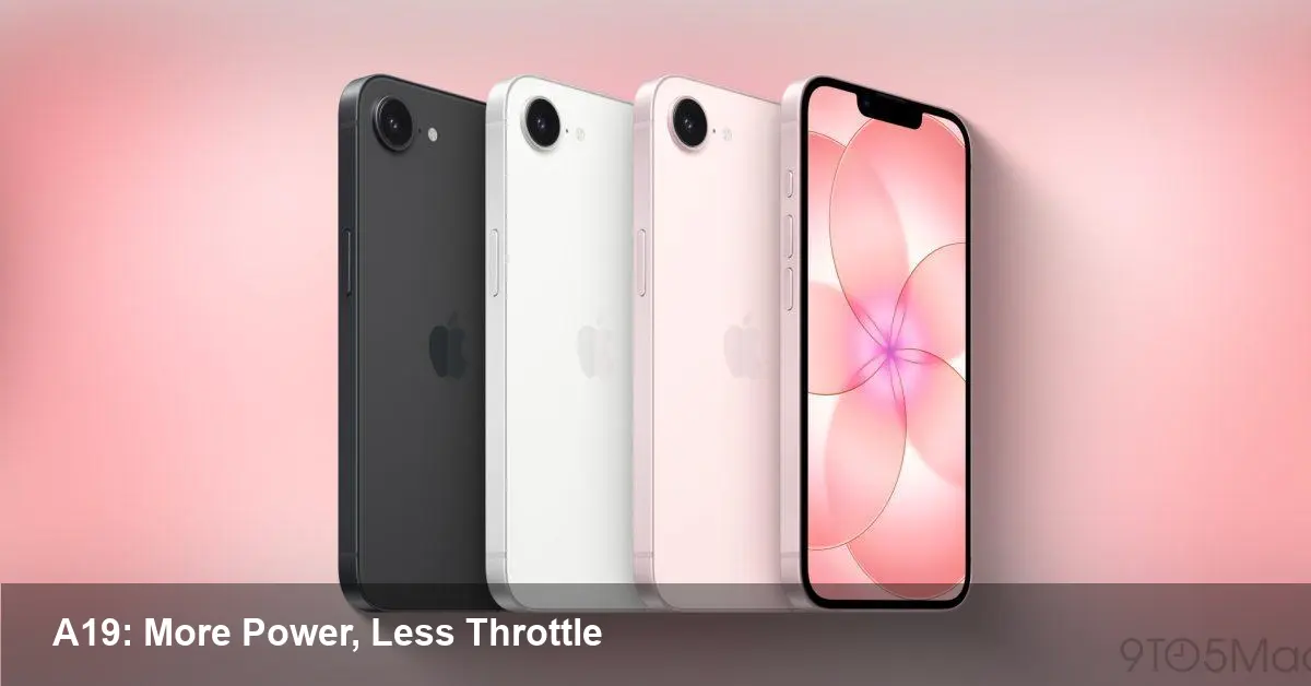 A19 in iPhone 17e: Early Geekbench Signals