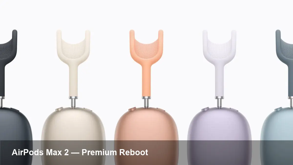 AirPods Max 2: Apple’s premium headphones reboot