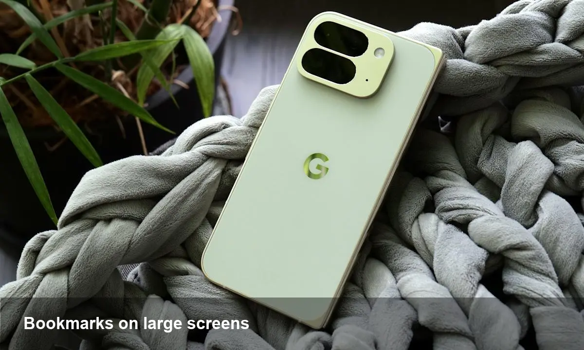 Chrome bookmark bar for Android tablets