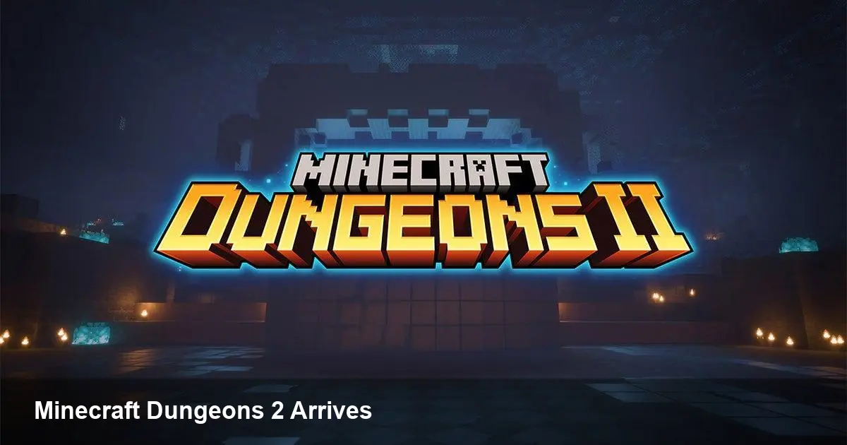Minecraft Dungeons 2 — Surprise Sequel Arrives