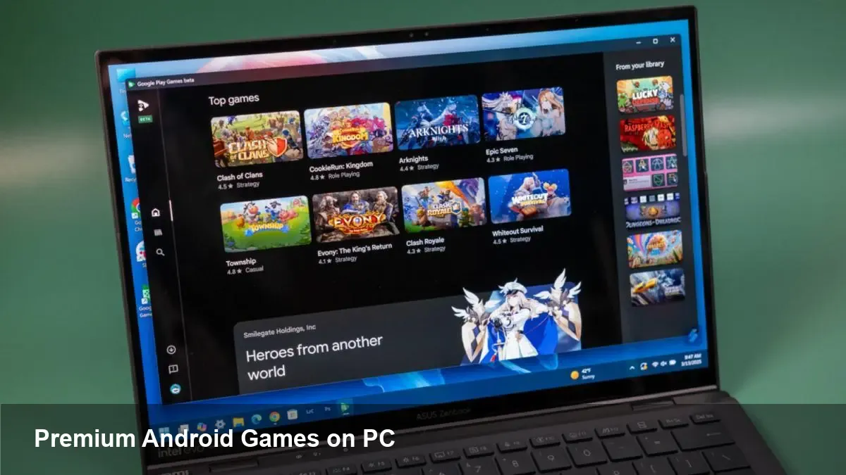 Google Play Games for PC Expands Premium & Cross-Buy