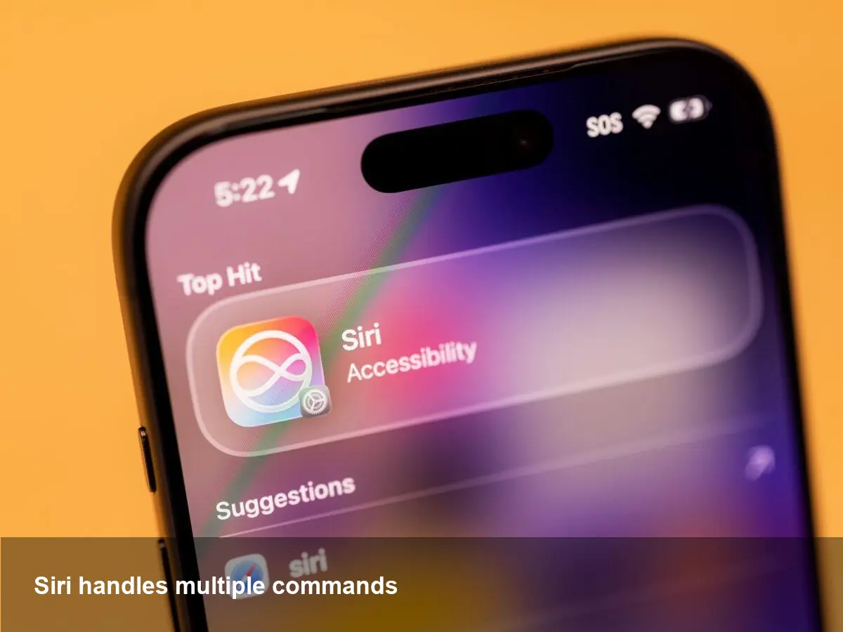 Apple expands Siri: handle multiple commands