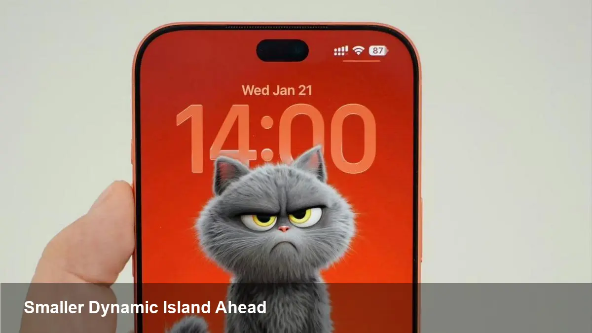 iPhone 18 rumor: Smaller Dynamic Island arrives