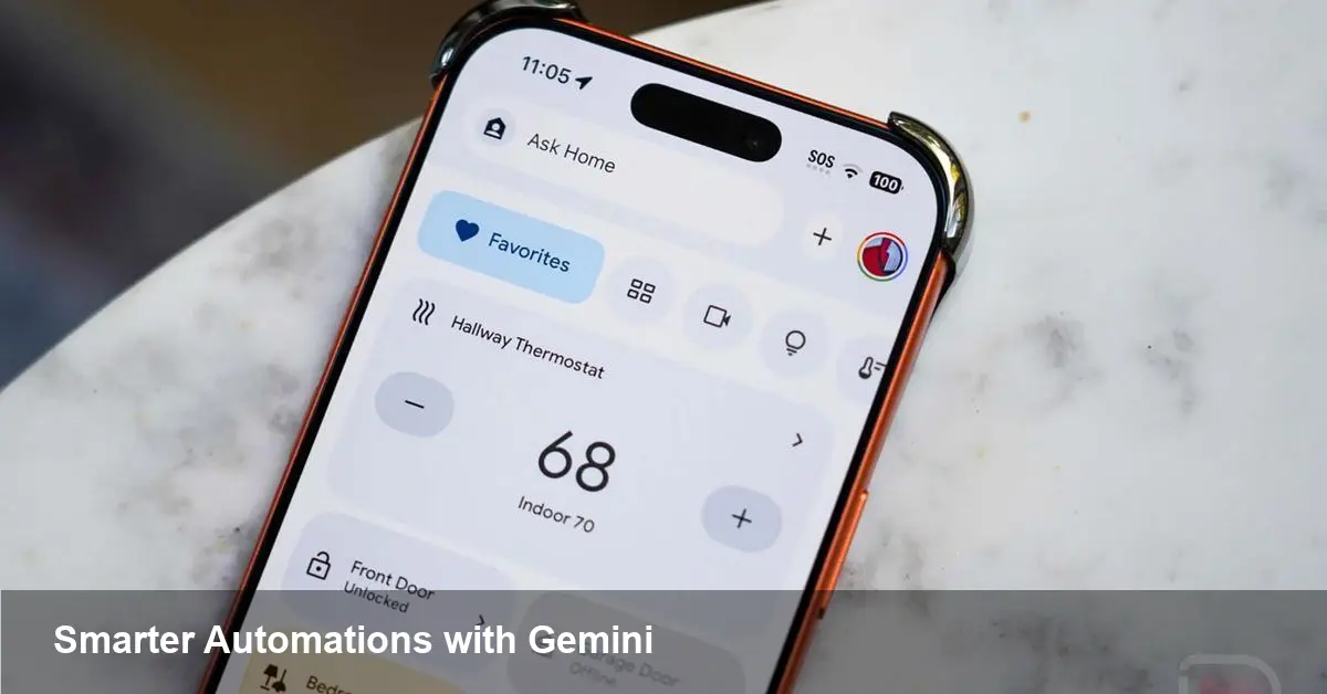 Google Home & Gemini for Home Updates