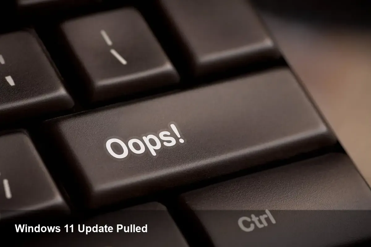 Windows 11 Preview Update Pulled — IT Playbook