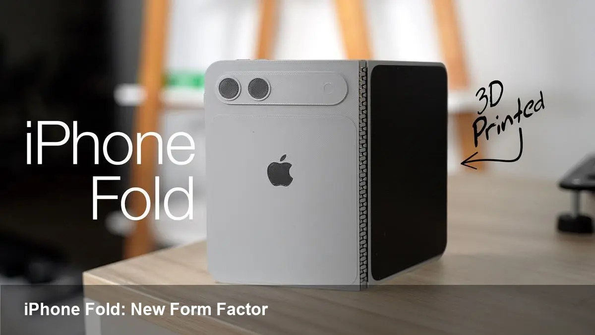 Apple's iPhone Fold: what to expect