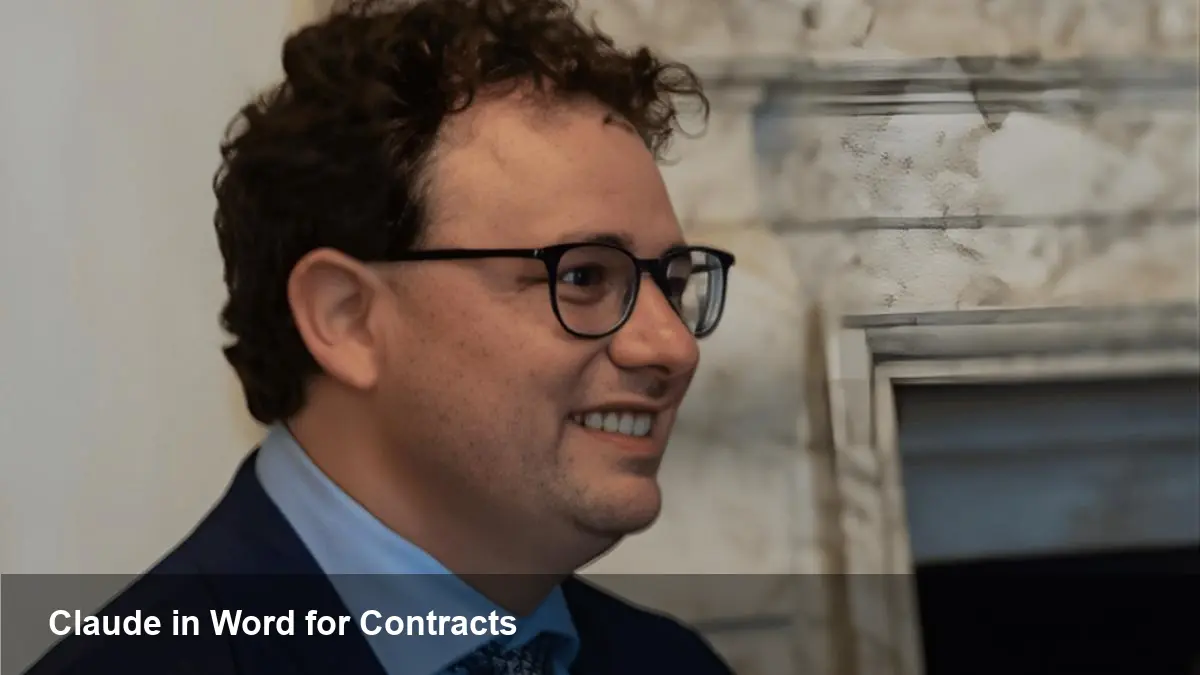 Claude for Word: AI Assistants in Contract Review